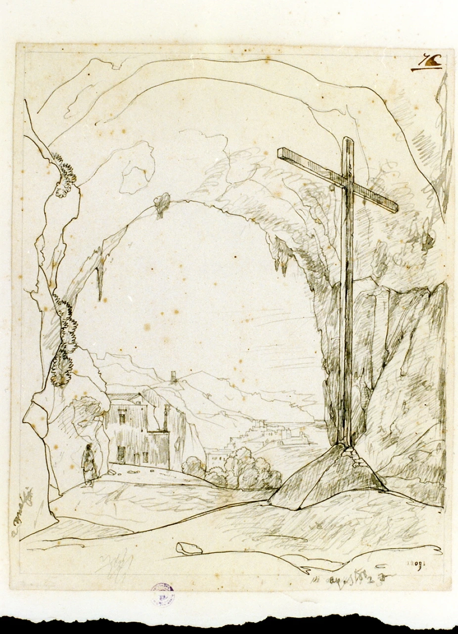 Veduta di Amalfi - Museo Nazionale di san Martino, Napoli